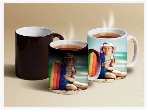 Personalied magic mugs